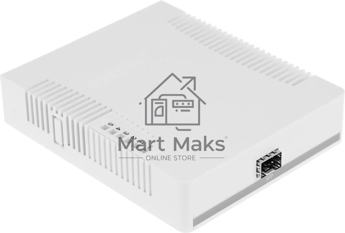 Коммутатор Mikrotik CSS106-1G-4P-1S 5PORT 1000M 1SFP