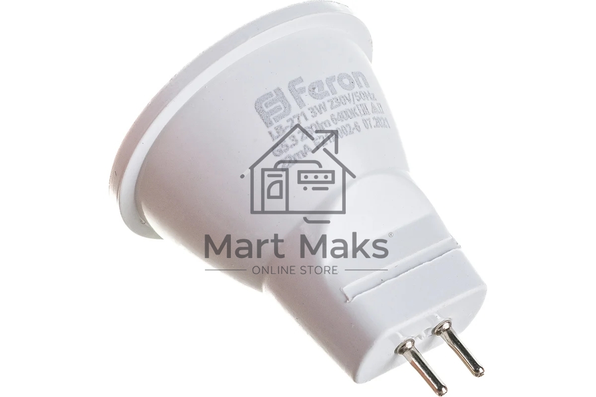 Лампа светодиодная FERON LB-271 (25553) 3 вт 230в G5.3 MR11 дневной