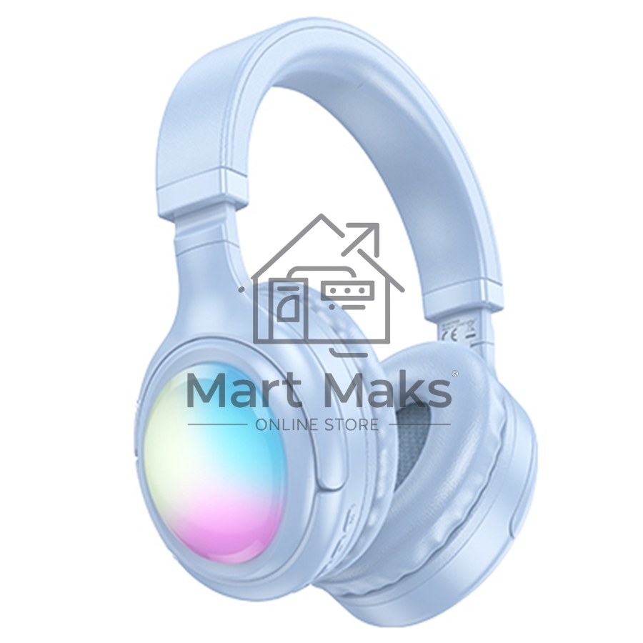Беспроводные наушники HOCO (6942007618830) W48 Bluetooth 5.3 Blue