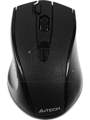 Мышь беспроводная A4Tech G9-500FS черный, 1200 dpi, радиоканал, USB, кнопки - 4