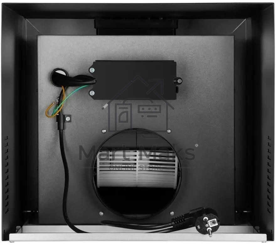 Вытяжка пристенная островная Maunfeld Box Push 40 черный, 40 см, 1000 куб. м/ч, 60 дБ