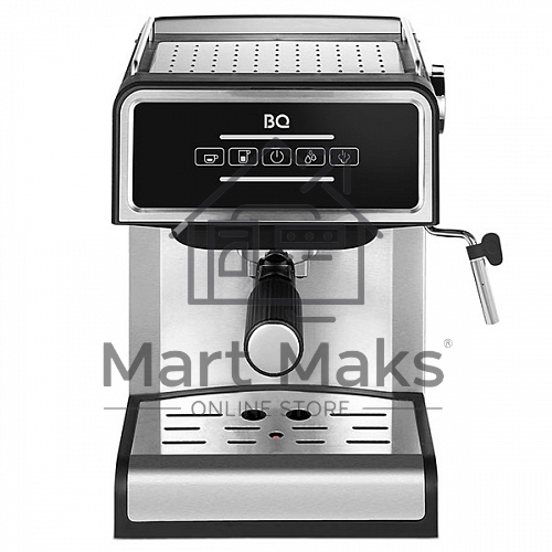 Кофеварка эспрессо BQ CM2000 Steel-Black, исп. кофе - молотый, 1.6 л, 850 Вт, 15 Бар.