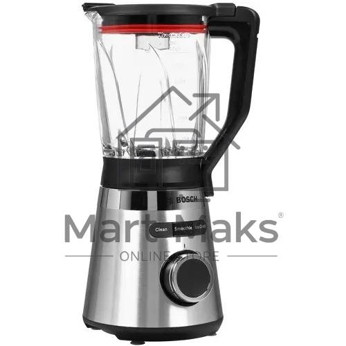 Блендер стационарный Bosch MMB6384M, 1200Вт, черный/нержавеющая сталь