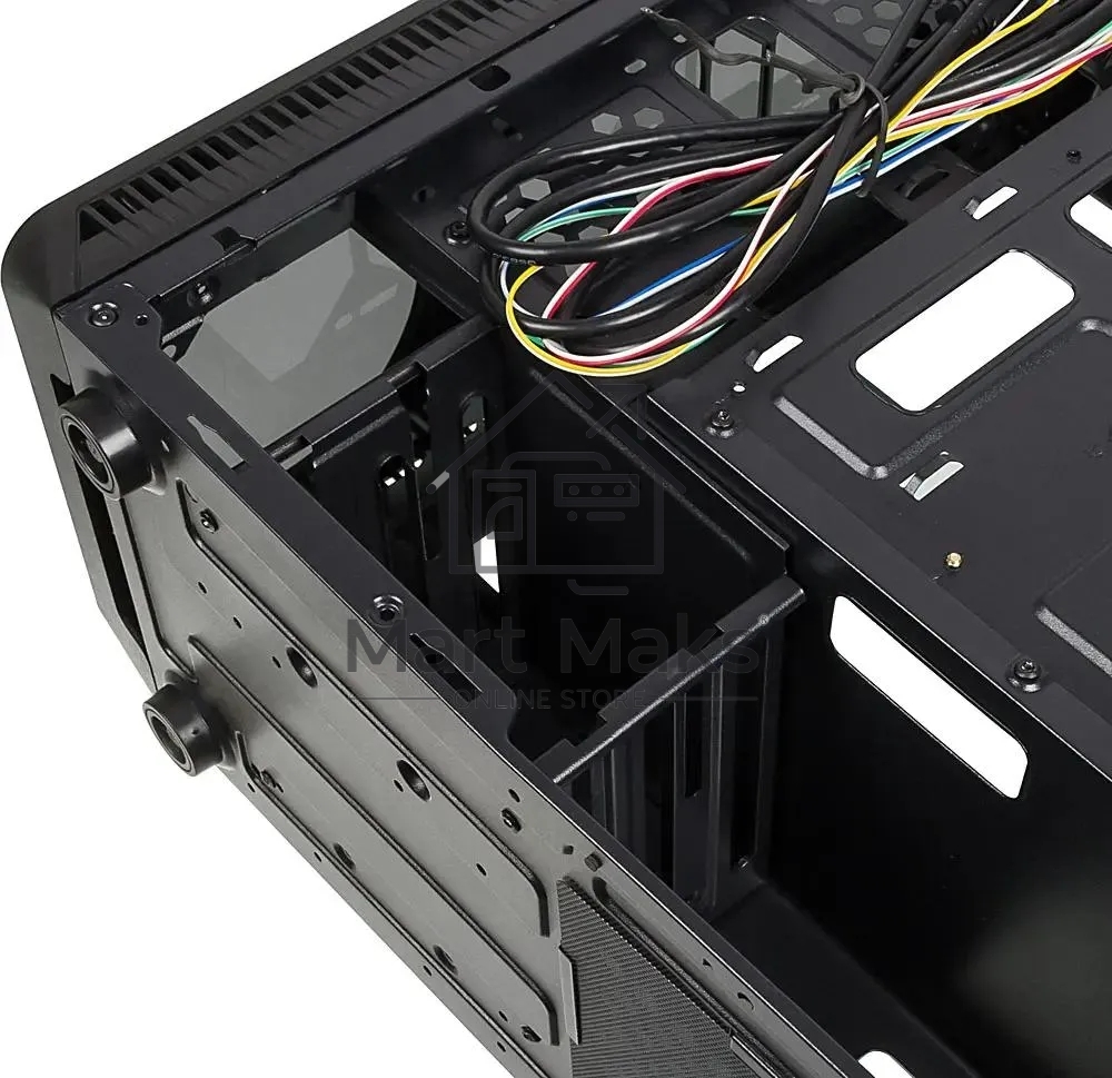 Компьютерный корпус Accord JP-X черный без БП ATX 2xUSB2.0 1xUSB3.0 bott PSU