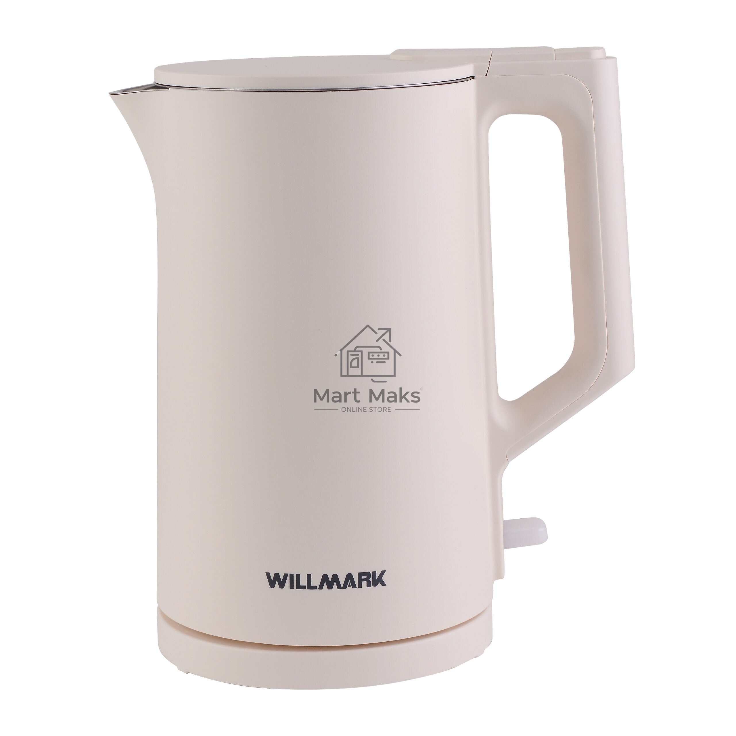 Чайник электрический Willmark WEK-1828PS белый, 1.8 л, 2000 Вт