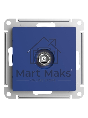 Антенна TV AtlasDesign коннектор механизм аквамарин SE ATN001193