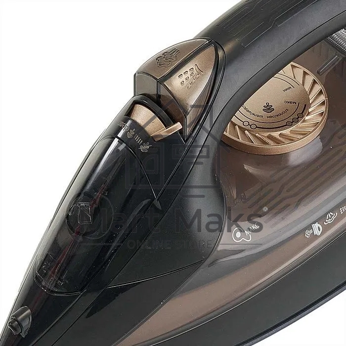 Утюг DELTA DL-152 черный с золотым