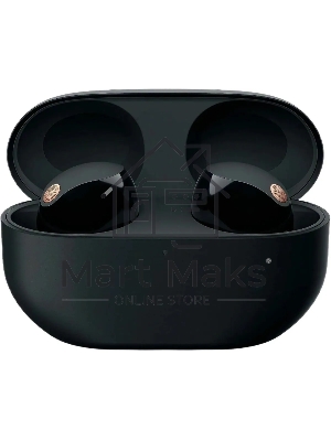 Наушники TWS Sony WF-1000XM5 черный, внутриканальные, Bluetooth, активное шумоподавление, беспроводная зарядка, до 8 ч