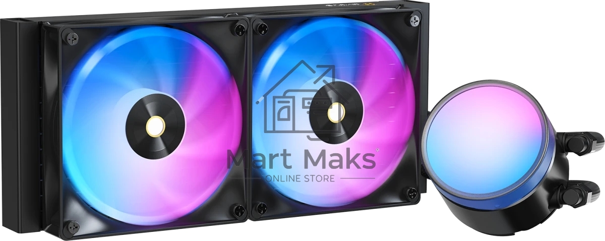 Система охлаждения Ocypus Delta L24 BK ARGB V2 черный 280W/All Intel/AMD AM*/Screws