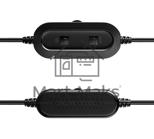 Акустическая система 2.0 Qumo Rage AS005, 10 ВТ, объемное звучание, синяя подсветка (отключаемая), USB/Jack 3,5мм