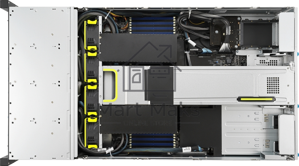 Серверная платформа ASUS RS720-E11-RS24U/10G/2.6KW/24NVMe/OCP/GPU
