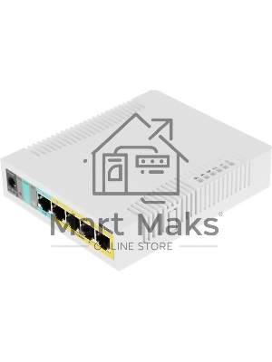 Коммутатор Mikrotik CSS106-1G-4P-1S 5PORT 1000M 1SFP