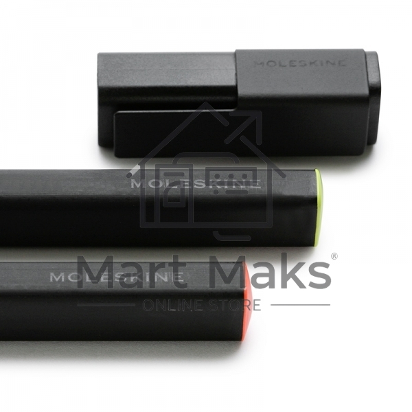 Карандаши цветные Moleskine Highlighter EW2PSFN12, липа, 2 цвета (2шт)