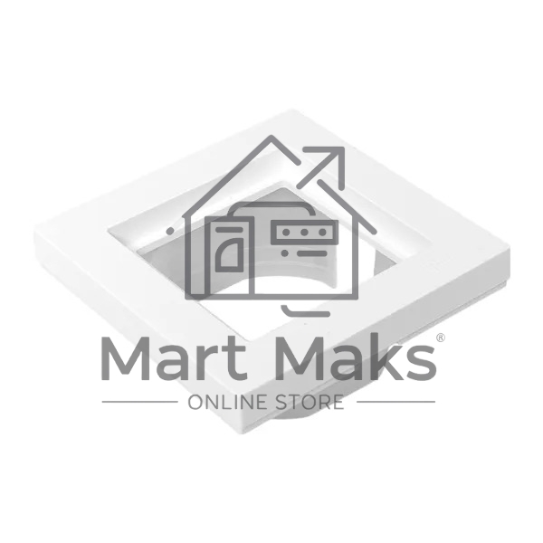 Эпика 1 - местная рамка, IP44, белая, пластик