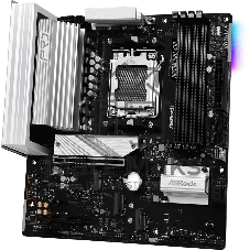 Материнская плата ASRock B650M Pro X3D, AM5, AMD B650, 4xDDR5, 4xSATA, 3xM.2, 1xPCIe 5.0 x16, 1xPCIe 4.0 x4, 1xHDMI, 1xDP, 1x2.5Gb LAN, 1xUSB-C 10Gbps, 1xUSB-A 10Gbps, 2xUSB-A 5Gbps, 4xUSB-A 2.0, 3x3.5 мм, 7.1, mATX