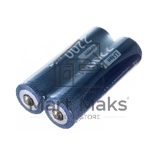 Аккумулятор 18650 Li-ion 2200мА.ч без защиты (уп.2шт) КОСМОС KOC18650Li-ion22US2