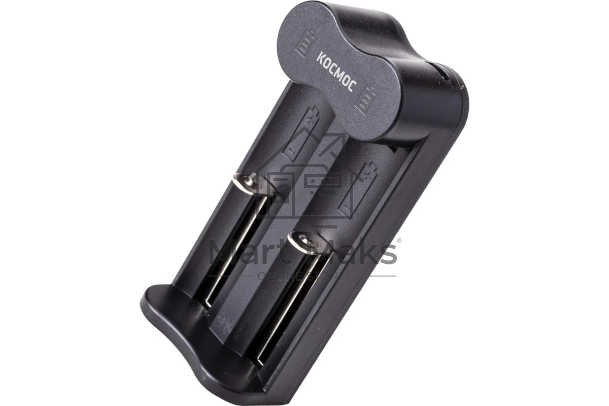 Зарядное устройство автоматическое для Li-ion аккумуляторов KOC701USB 2 слота КОСМОС KOC701USB