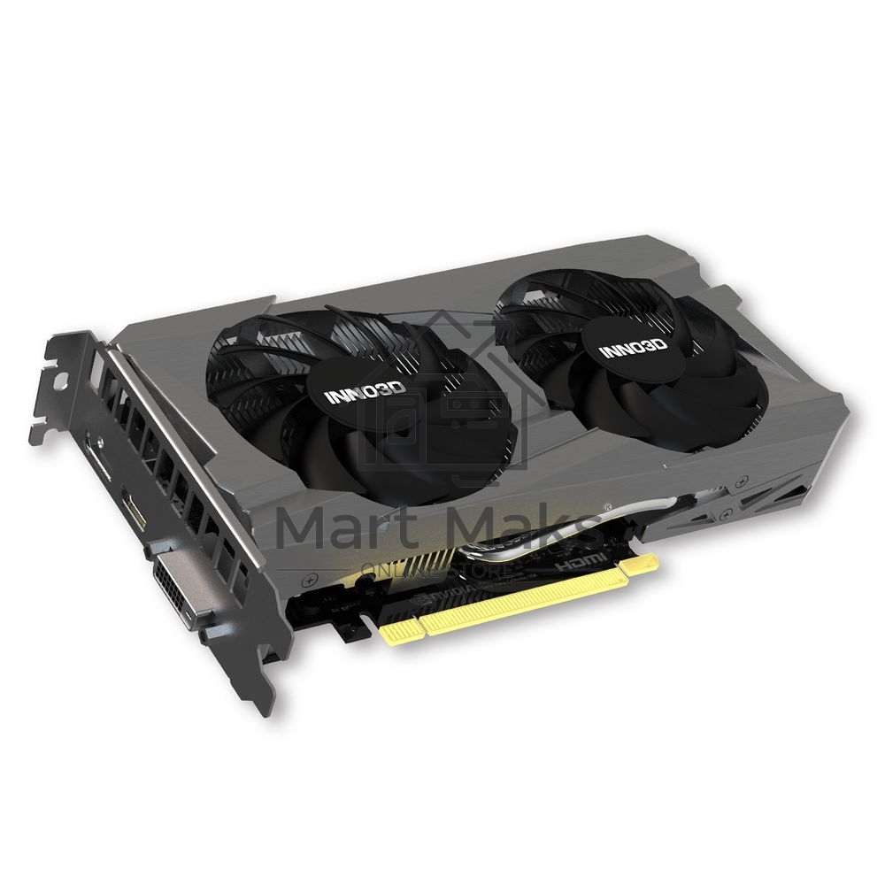 Видеокарта Inno3D Nvidia Geforce RTX 3050 TWIN X2 8GB GDDR6 128-bit 2FAN DVI DP HDMI RTL