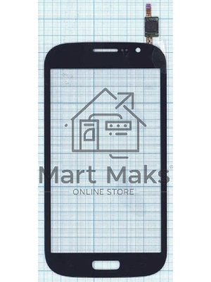 Сенсорное стекло (тачскрин) для Samsung Galaxy Grand Neo Duos GT-I9060, синее