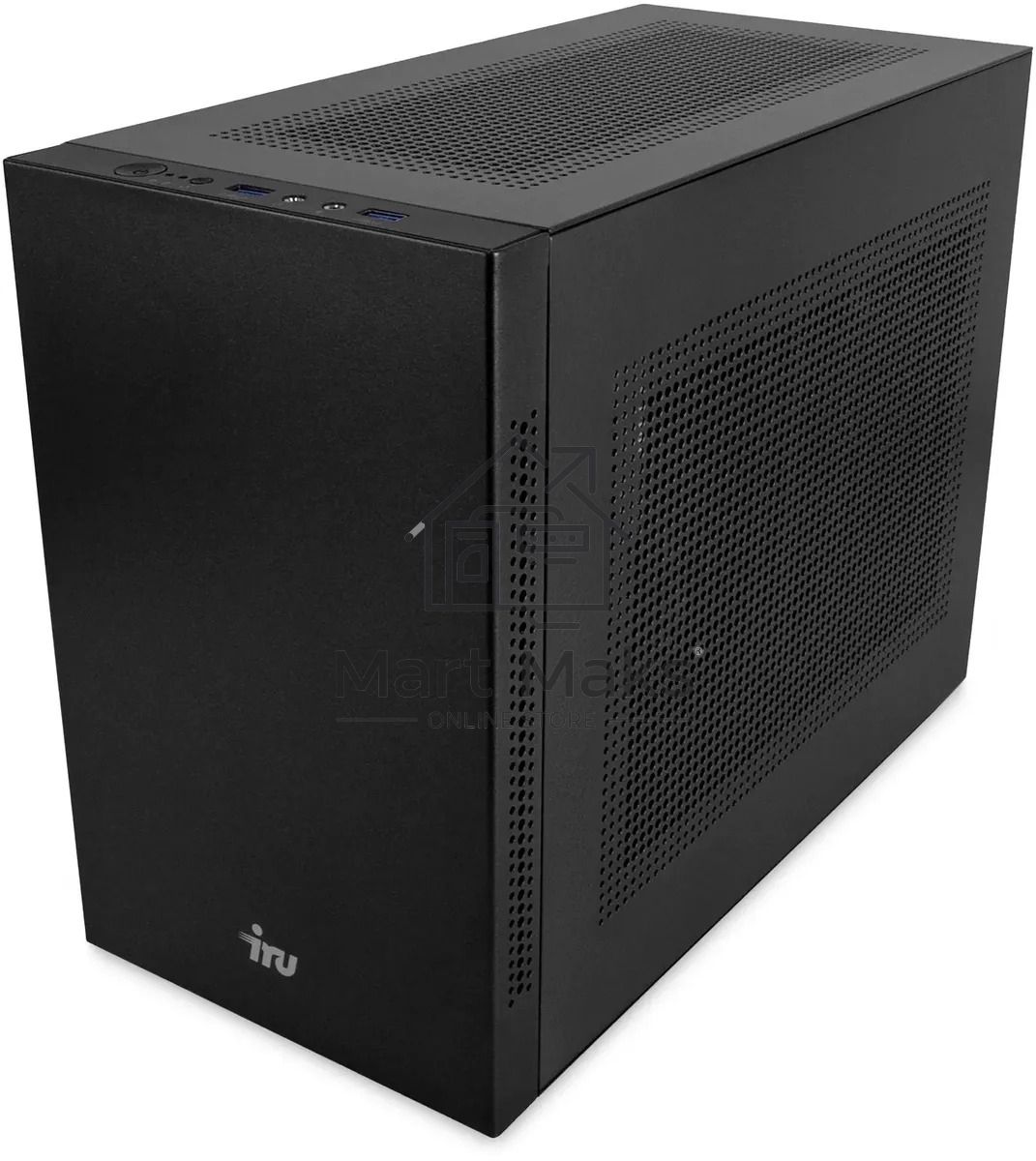 Компьютер IRU Game 510B7GS MT i5 12400F (2.5) 16Gb SSD512Gb RTX4060 8Gb Free DOS GbitEth 600W черный (2055740)