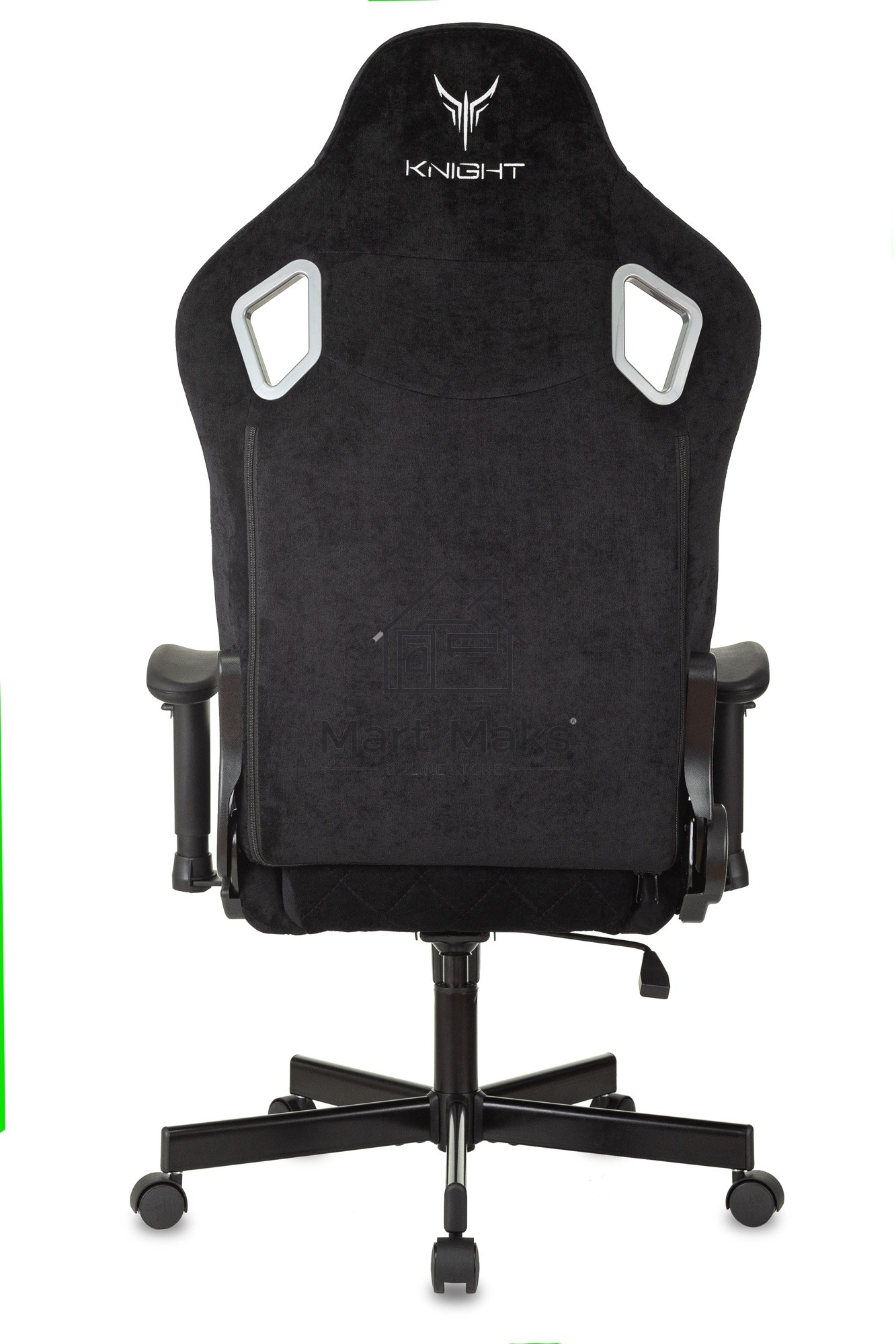 Кресло игровое Бюрократ Knight Outrider Light-20 черный с подголов. крестовина металл