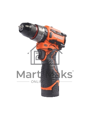 Дрель-шуруповерт аккумуляторная PATRIOT BR 467h BL, 2 АКБ Li-Ion, 16.8 В, 2,0 Ач, 70Нм, удар, 2 скорости, кейс, БЕСЩЕТОЧНЫЙ ЭД