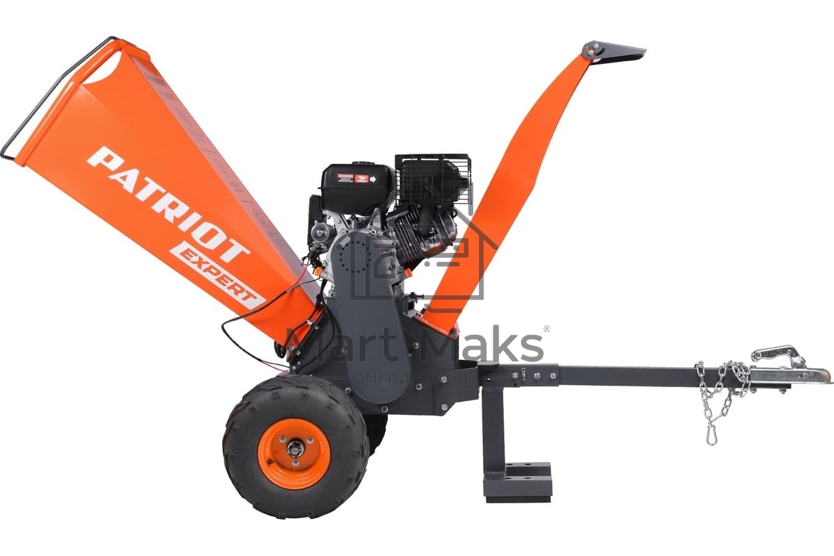 Измельчитель бензиновый PATRIOT PT SB200 E, 13л.с. электрозапуск, макс диаметр веток 100мм