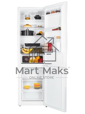 Холодильник Haier CEF537AWD белый двухкамерный 263/105 л морозилка снизу, No Frost