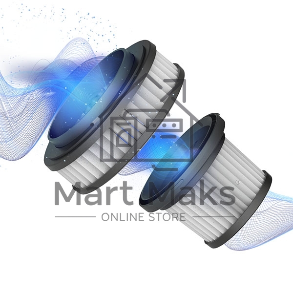 Фильтры HEPA (выходной, перед мотором) для беспроводного пылесоса BQ-VCA1004W. Масса (в граммах) 36 Размер (мм) 55х73х55