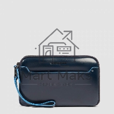 Клатч мужской Piquadro Blue Square AC6901B2R/BLU2 темно-синий натур.кожа