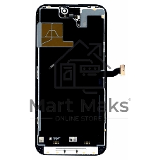 Дисплей (модуль) для Apple iPhone 14 Pro Max в сборе с тачскрином, черный