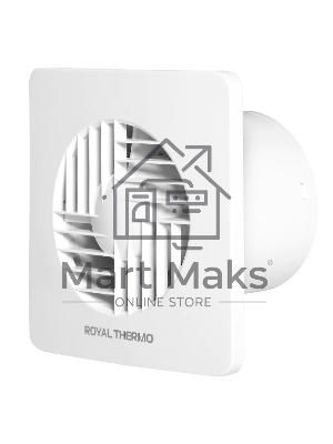 Вытяжной вентилятор Royal Thermo RAFT 100 T белый НС-1608394