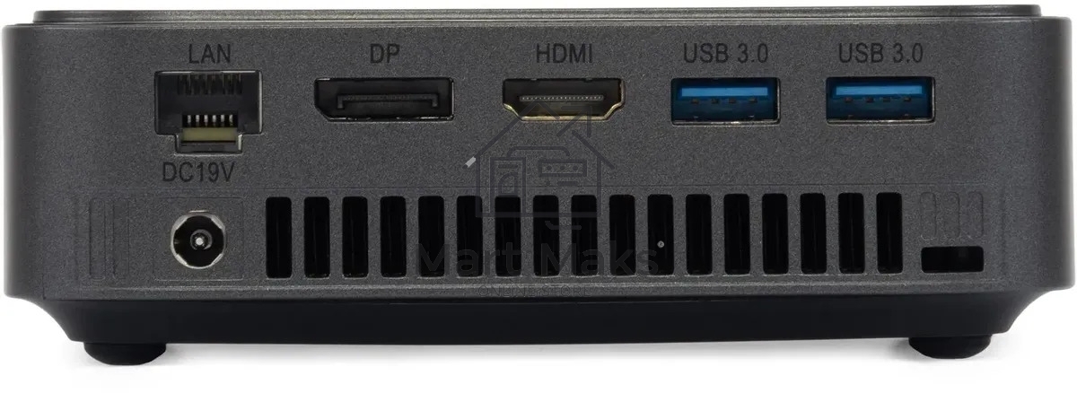 Неттоп IRU 310TLCN i3 1115G4 (3.3) 8Gb SSD256Gb Iris Xe Windows 11 Professional GbitEth черный (1975168)
