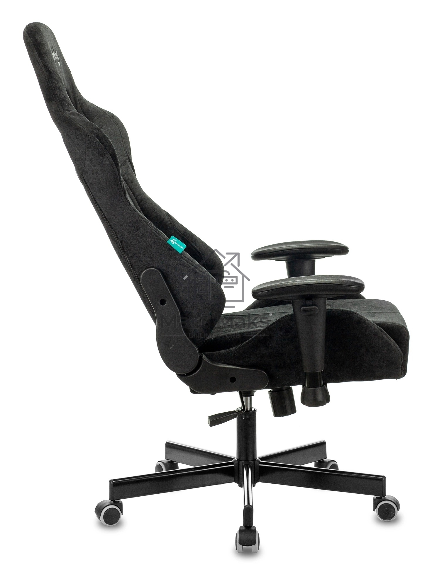 Кресло игровое Бюрократ VIKING KNIGHT LT20 FABRIC черный крестовина металл/пластик