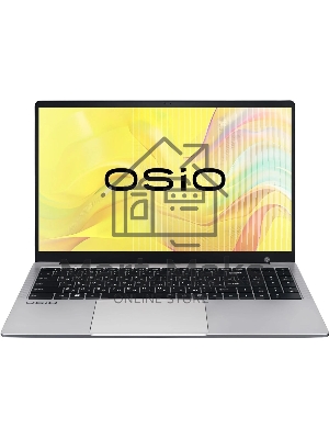 Ноутбук Osio FocusLine F150a-004 серый Ryzen 5 5560U 16Gb SSD512Gb 15.6
