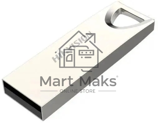 Флешка USB Hikvision M200 (HS-USB-M200/128G), 128Gb, USB 2.0, R/W 80/30, серебристый