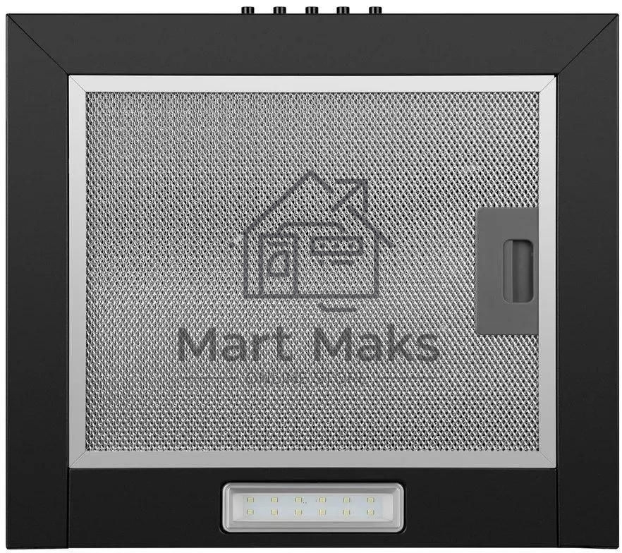 Вытяжка пристенная островная Maunfeld Box Push 40 черный, 40 см, 1000 куб. м/ч, 60 дБ