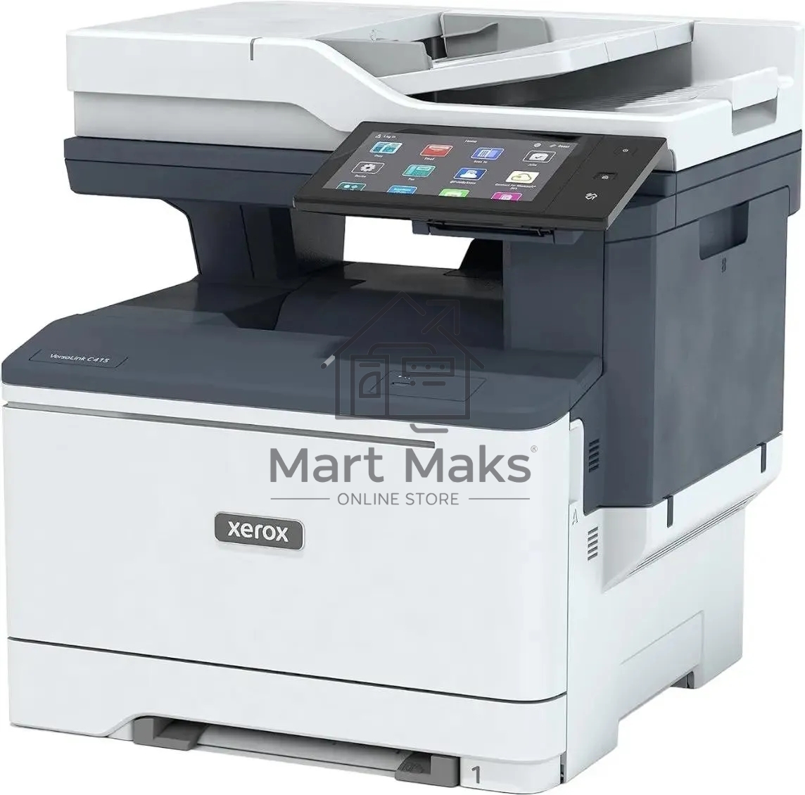 МФУ лазерный Xerox Versalink C415 (C415V_DN), A4, цветной, печ. до 40 стр/мин., скан. до 49 стр/мин. (ч/б) 40 стр/мин. (цвет), 1200 x 1200 dpi (печать) 600x600dpi (скан.), USB, RJ-45, NFC