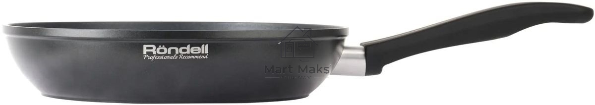 Сковорода Rondell Invictus RDA-1364, 24см, без крышки, черный