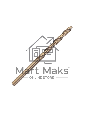 Сверло PATRIOT EXPERT по металлу, Р6М5К5, 5,0 мм, 1 шт в блистере