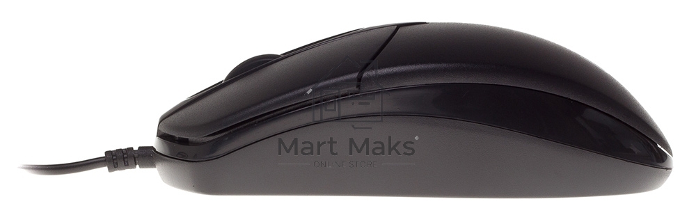 Мышь проводная Oklick 275M черный, 1000 dpi, USB, кнопки - 3