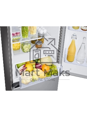 Холодильник Samsung RB34C600ESA/EF серебристый двухкамерный морозилка снизу