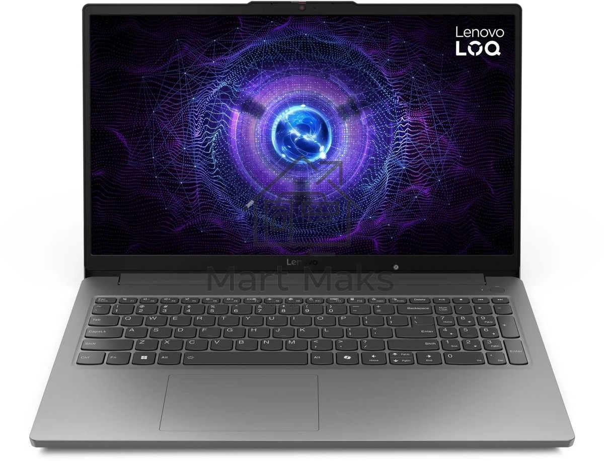 Ноутбук Lenovo LOQ 15IAX9E серый 83LK005GUE Core i5 12450HX 16Gb SSD512Gb NVIDIA GeForce RTX 2050 4Gb 15.6