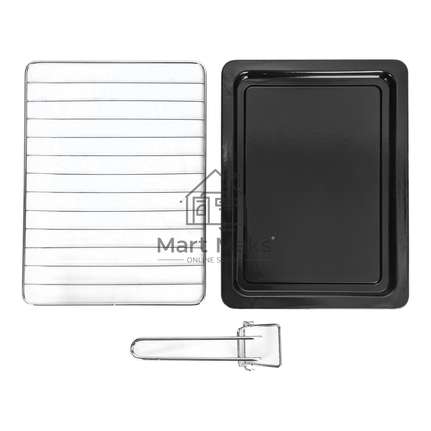 Мини-печь Pioneer MO5011G 25 л, 1600 Вт, серебристый