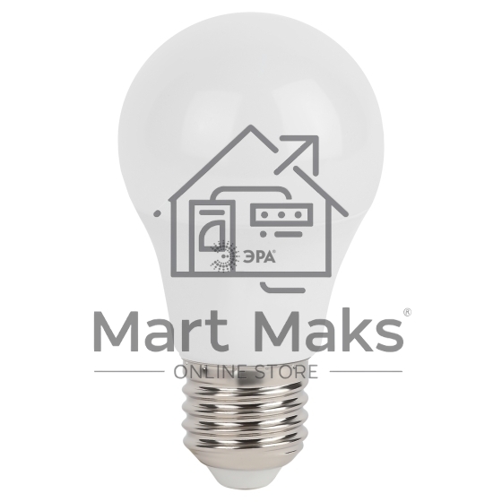 Лампа светодиодная ЭРА Б0032248 STD LED A60-9W-860-E27 9 Вт груша холодный дневной свет