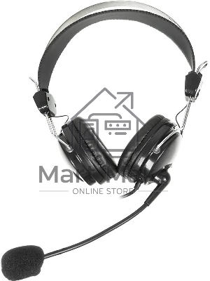 Гарнитура проводная A4Tech HS-7P, черный