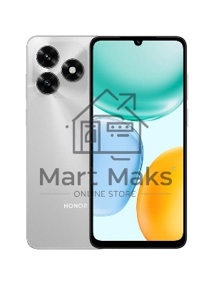 Смартфон HONOR X5C 4+64Gb серебряный (5109CANY)