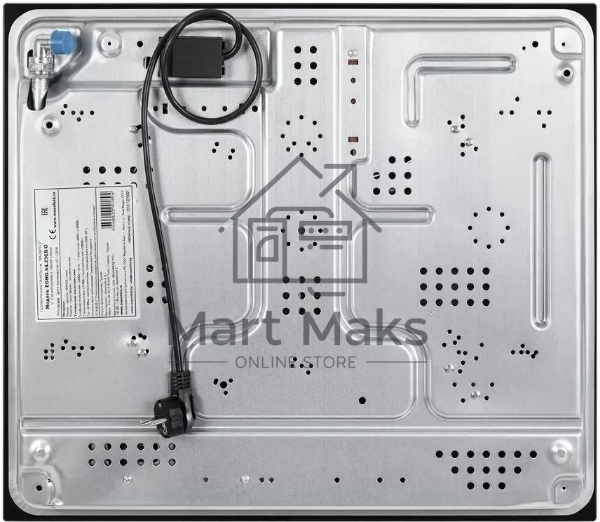 Газовая варочная панель Maunfeld EGHG.64.23CB/G, 4 конфорки, закаленное стекло, черный