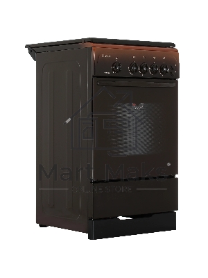 Плита газовая Gefest ПГ 3200-06 К19 коричневый, конфорок 4 шт, духовка 42 л, 50 см x 85 см x 57 см