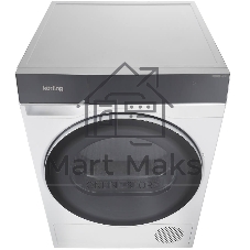 Сушильная машина Korting KD 69IHP10 белый, 10 кг, сушка - конденсационная, программ - 12, 59.5 x 85 x 62.7 см